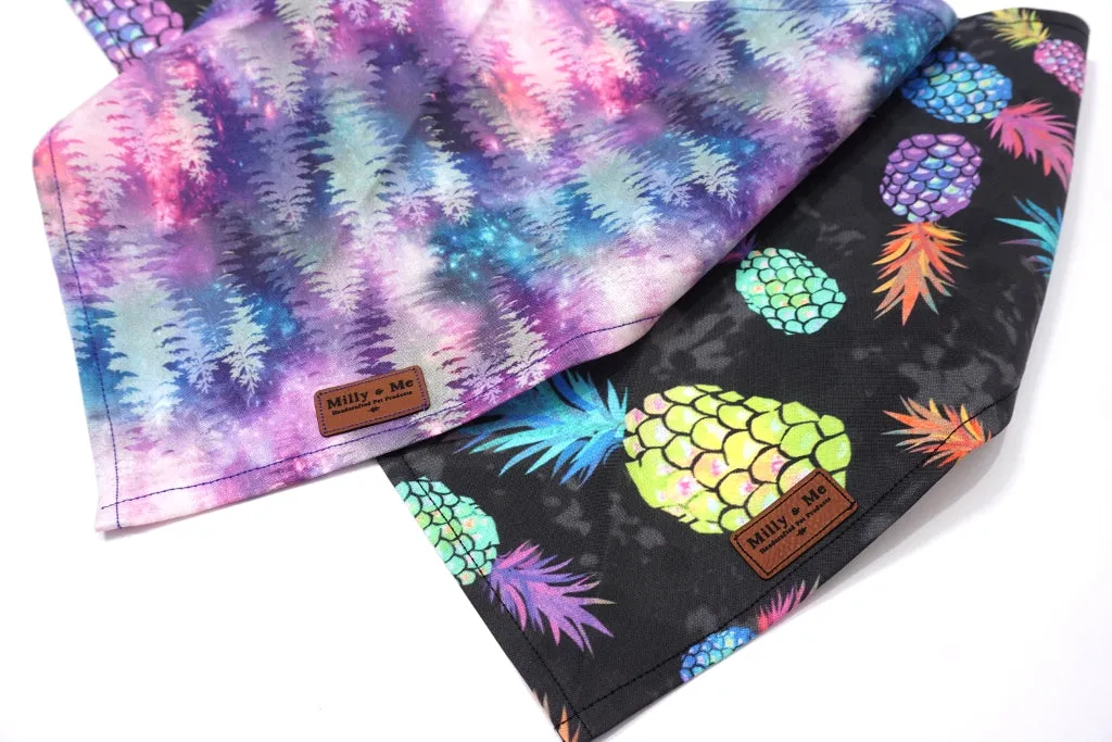 Neon Pineapples - Pet Bandana