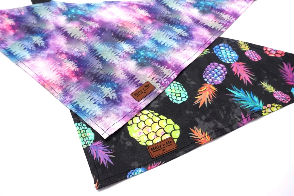 Neon Pineapples - Pet Bandana