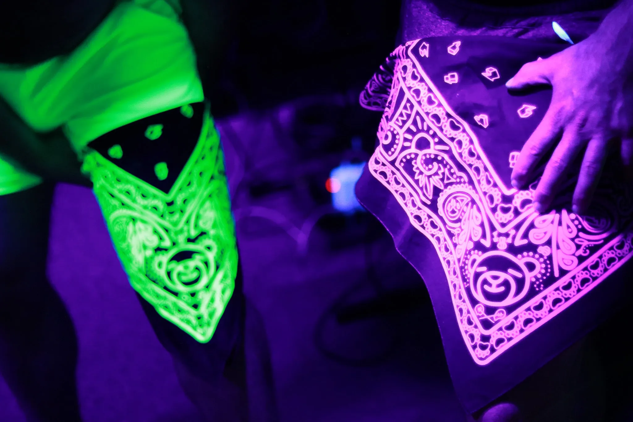 Neon Zoo Bandana