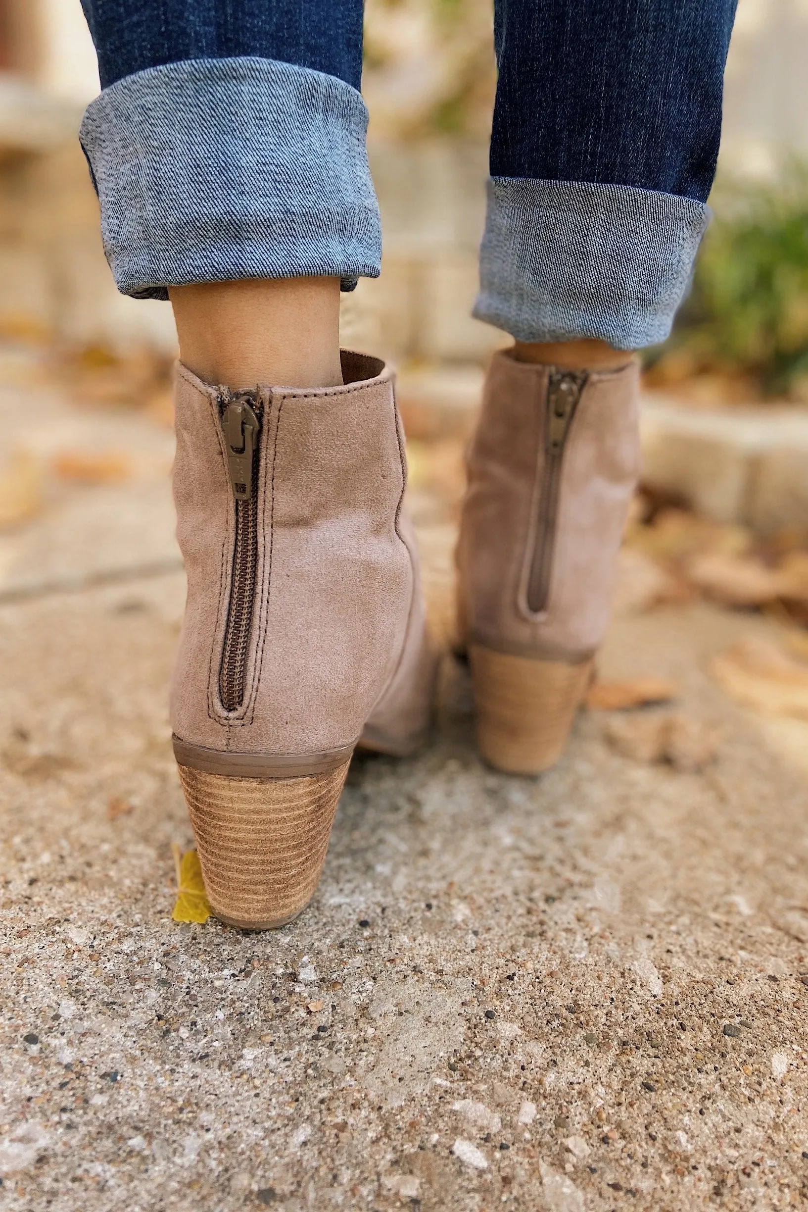 Not Rated Salta Heels- Taupe