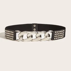 nwe-design-sense-rivet-decoration-with-suit-skirt-waist-elastic-waist-seal-jlthb0023