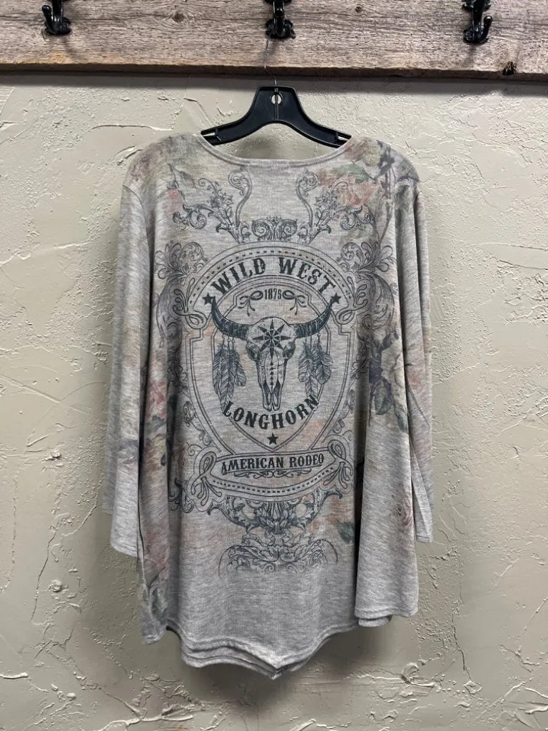 ORIGAMI LONGHORN TUNIC