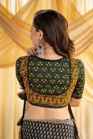 Peela Sabz Blouse