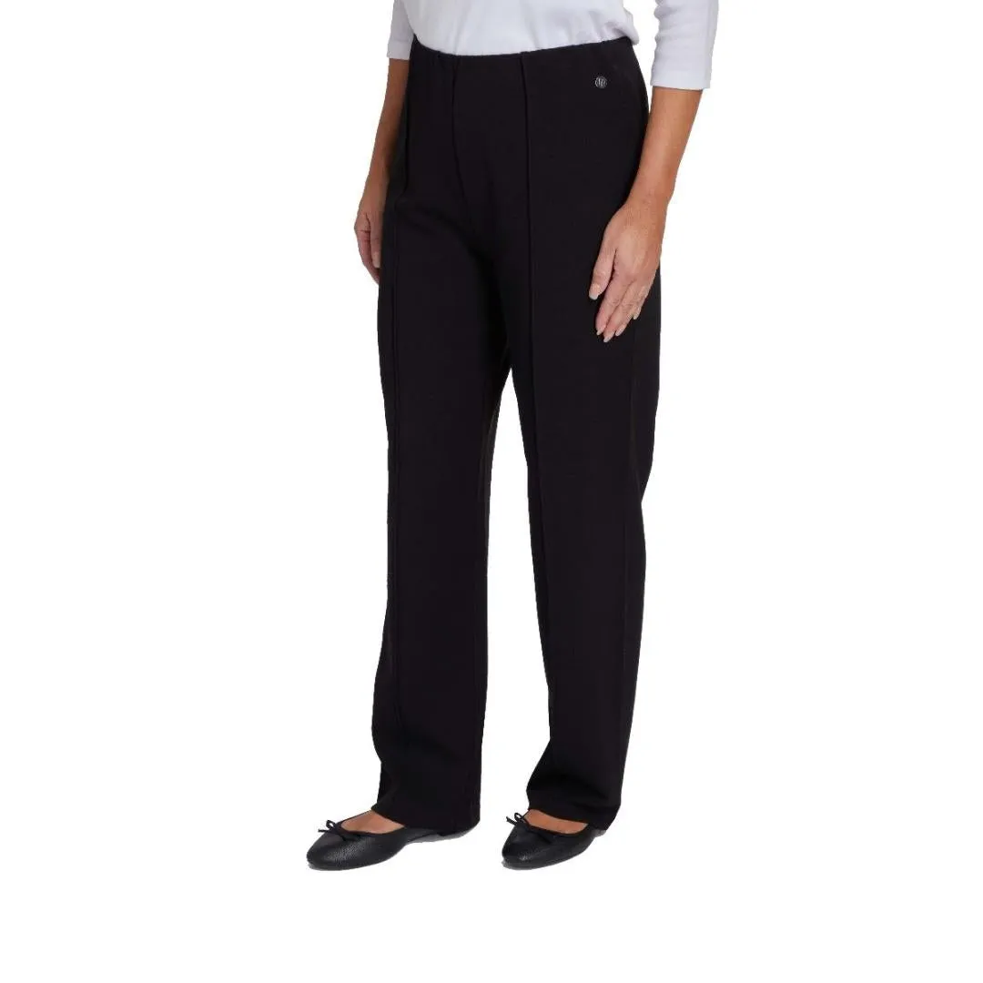 PENNY PLAIN Pleated Black Trousers Regular