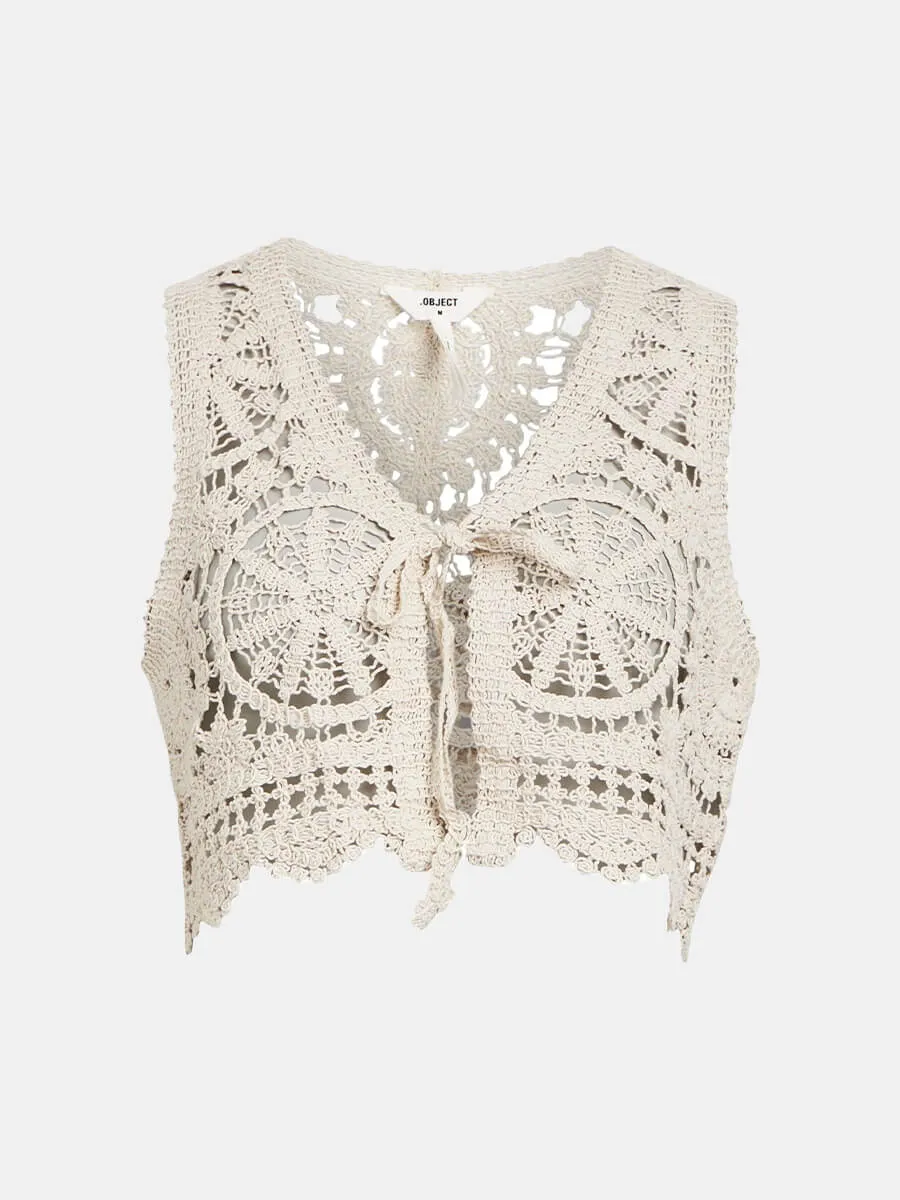 Petra Crochet Vest