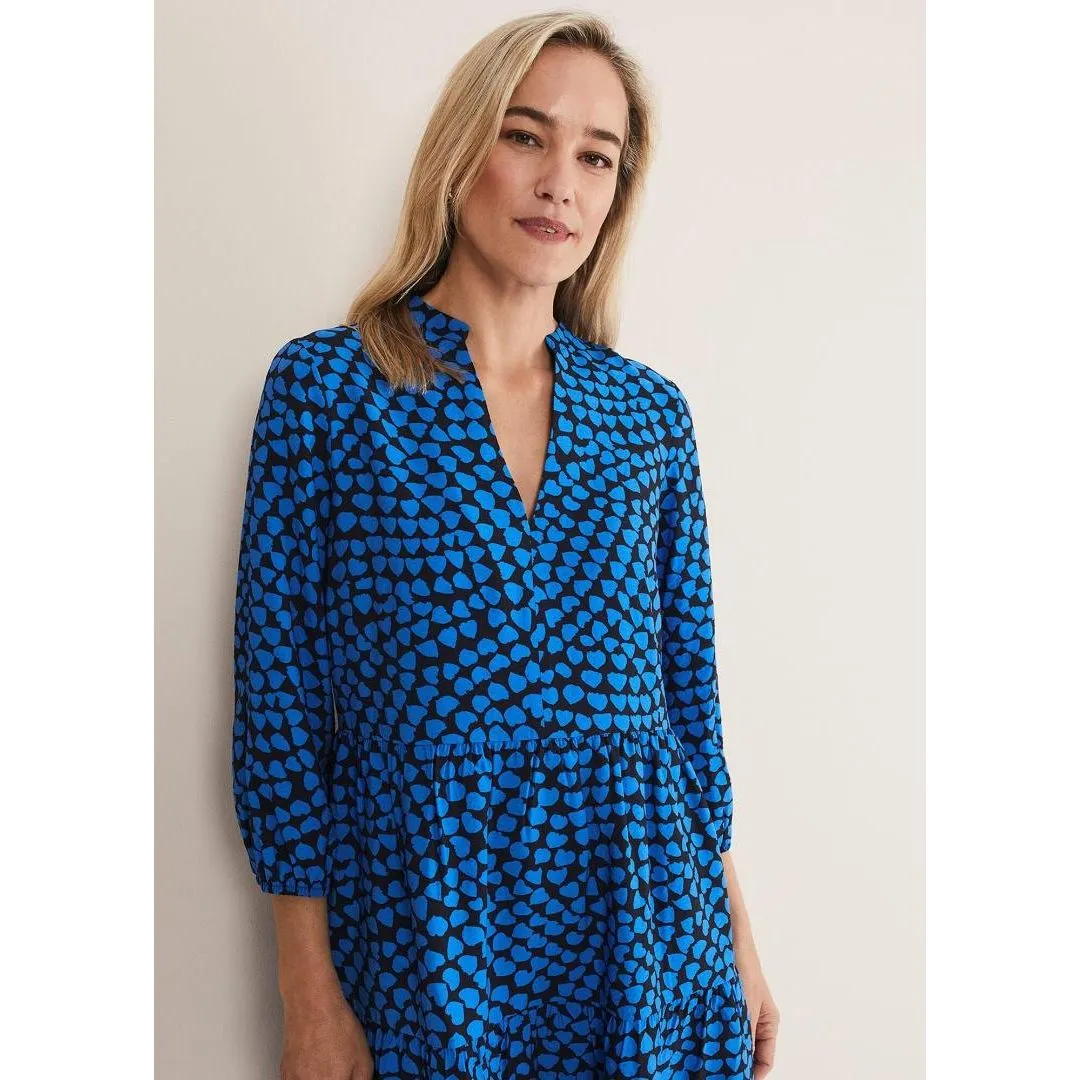 Phase Eight Kesia Swing Dress - Bright Blue