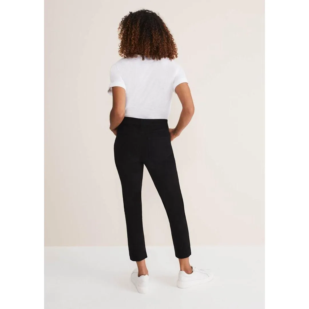 Phase Eight Ocha Straight Leg Jeans - Black