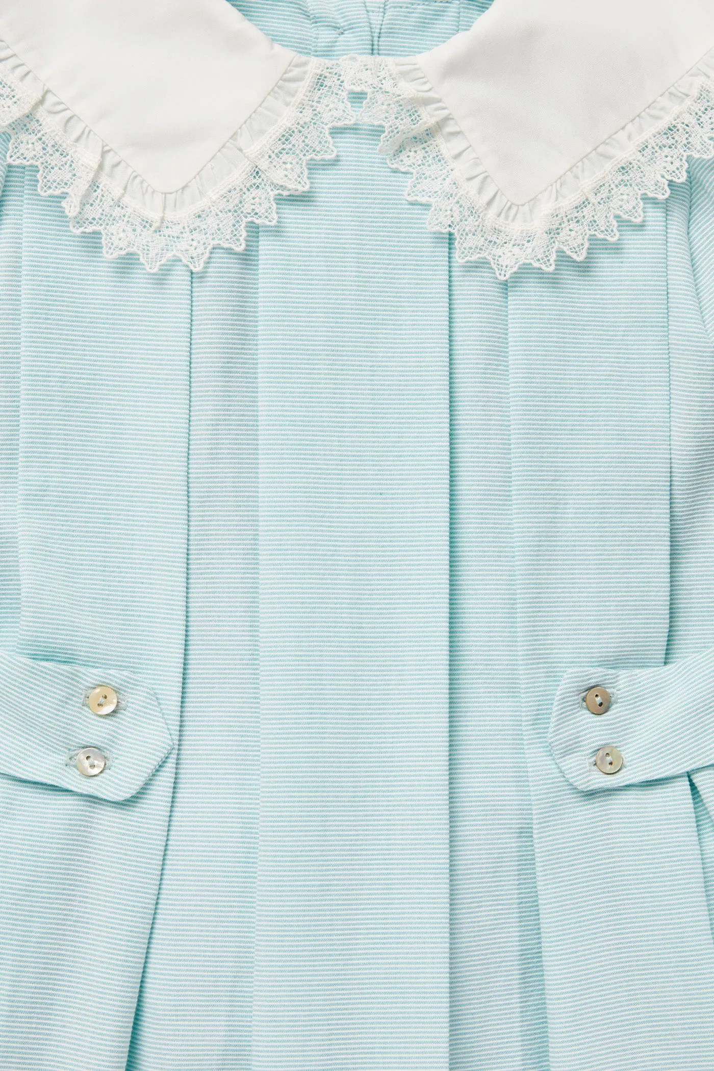 Piano Dress Blue Stripe