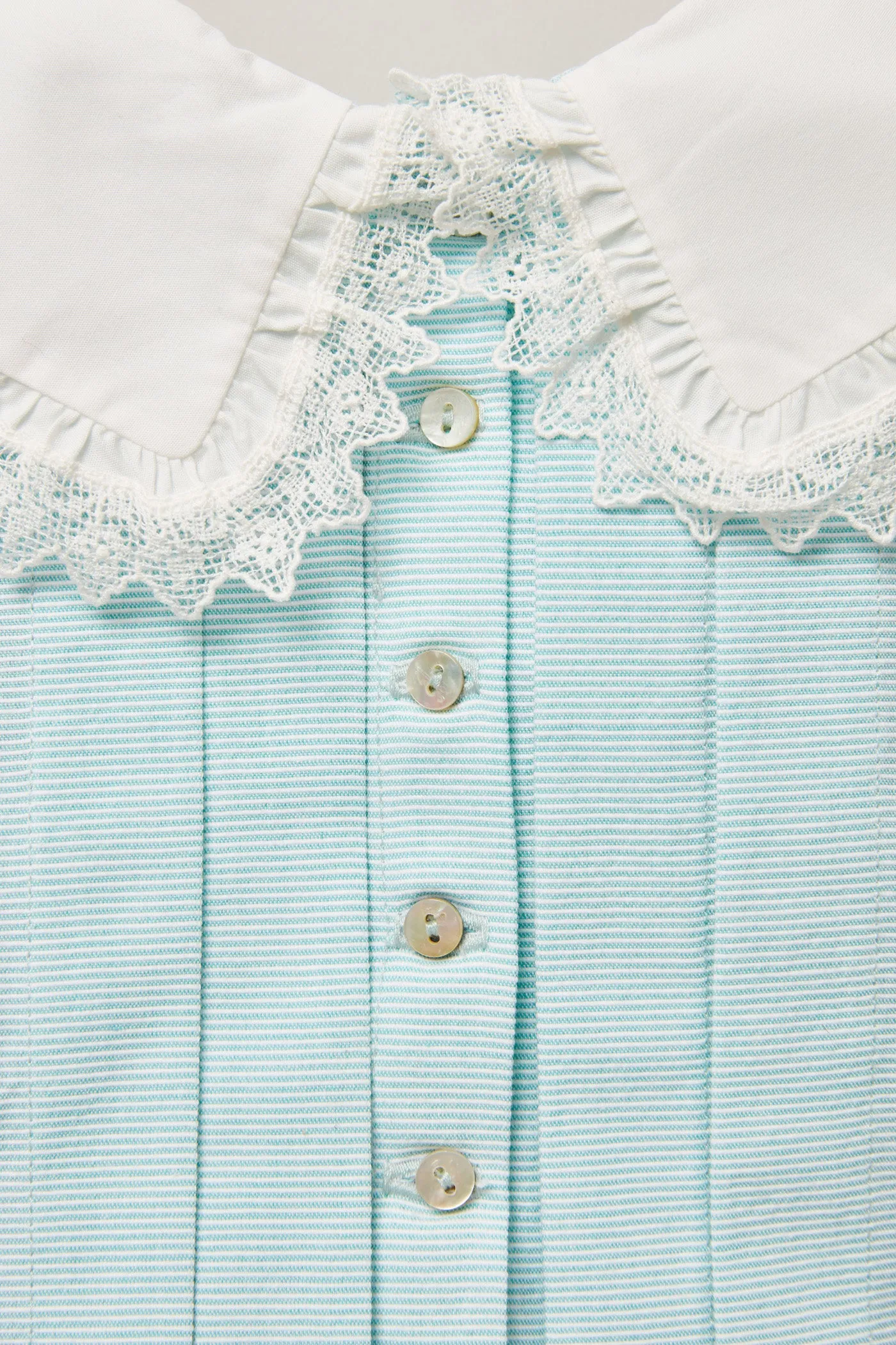 Piano Dress Blue Stripe