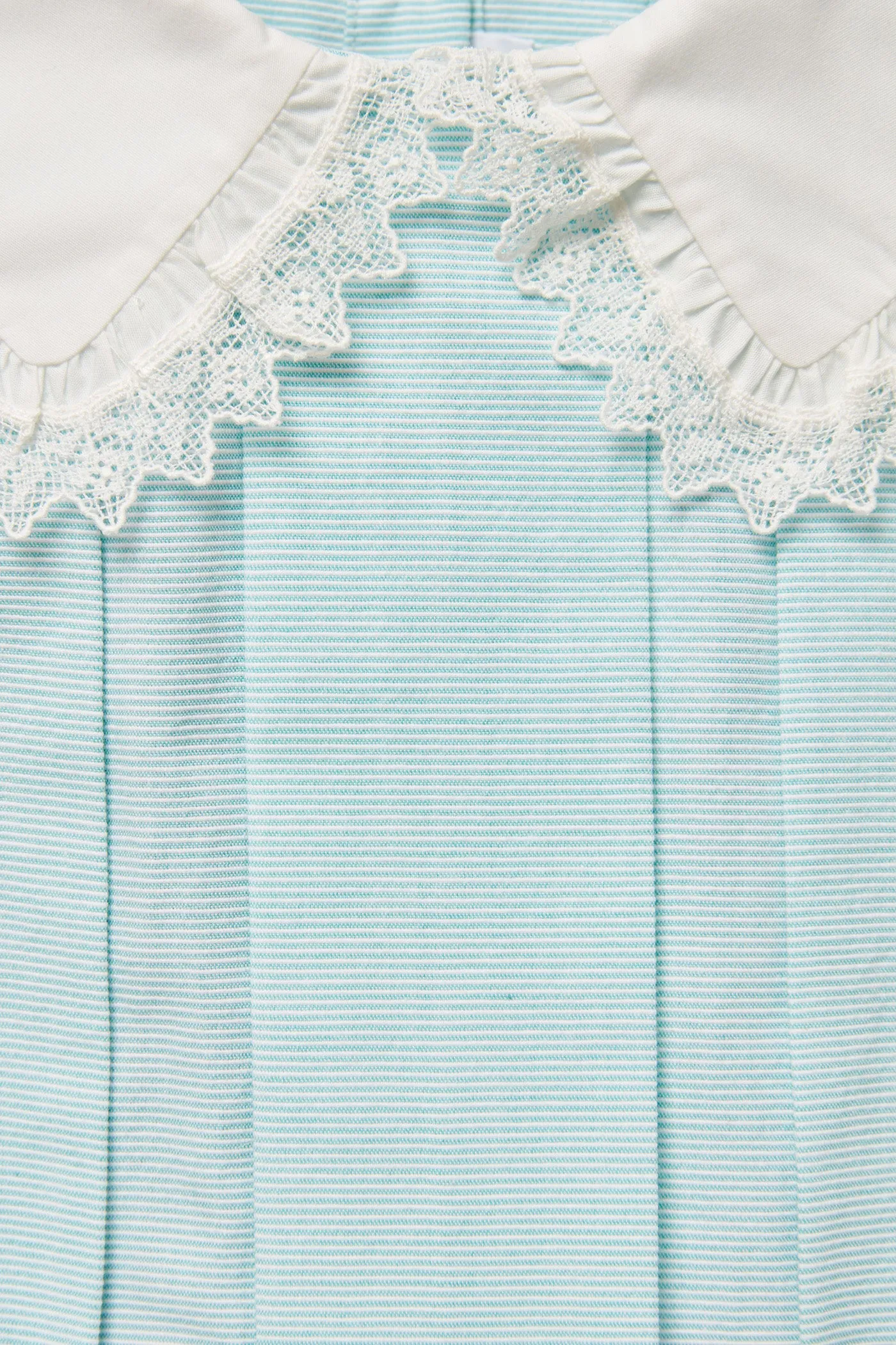 Piano Dress Blue Stripe