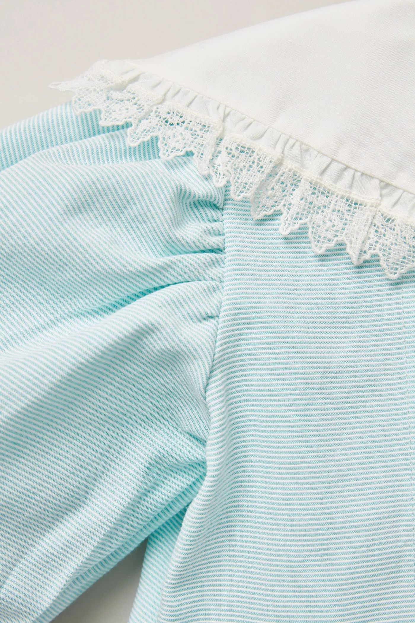 Piano Dress Blue Stripe