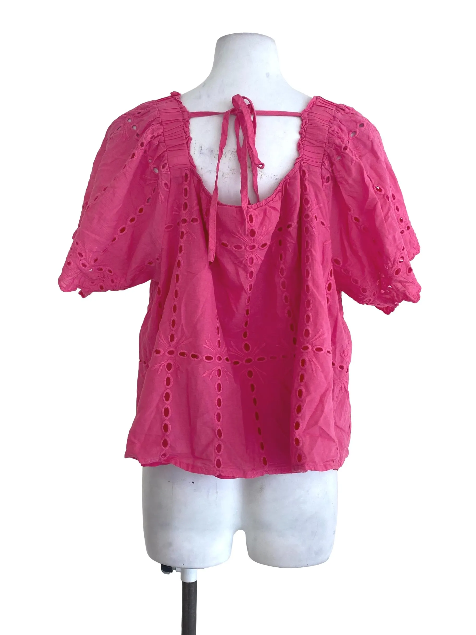 Pink Floral Blouse