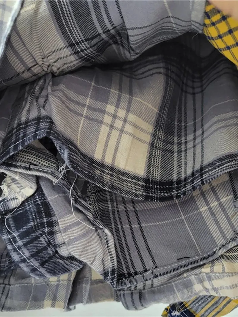 plaid skirt