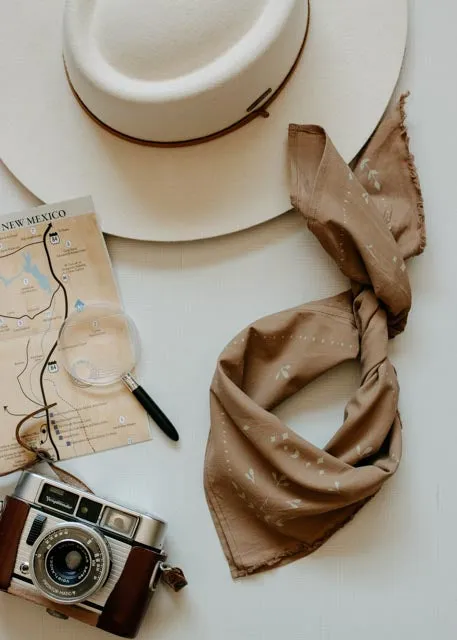 Plant dyed organic cotton Paisano Bandana