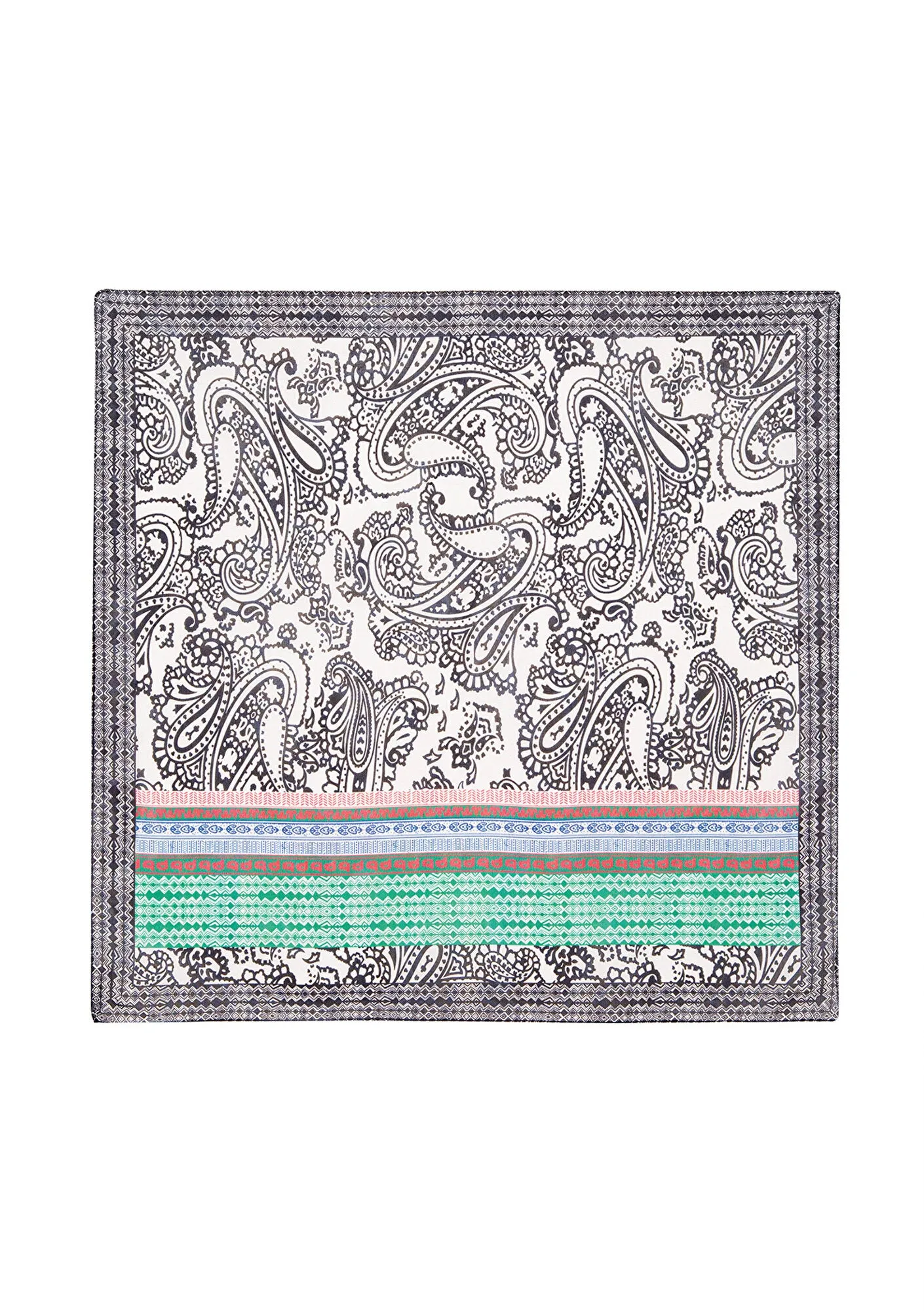 Printed Bej Bandana