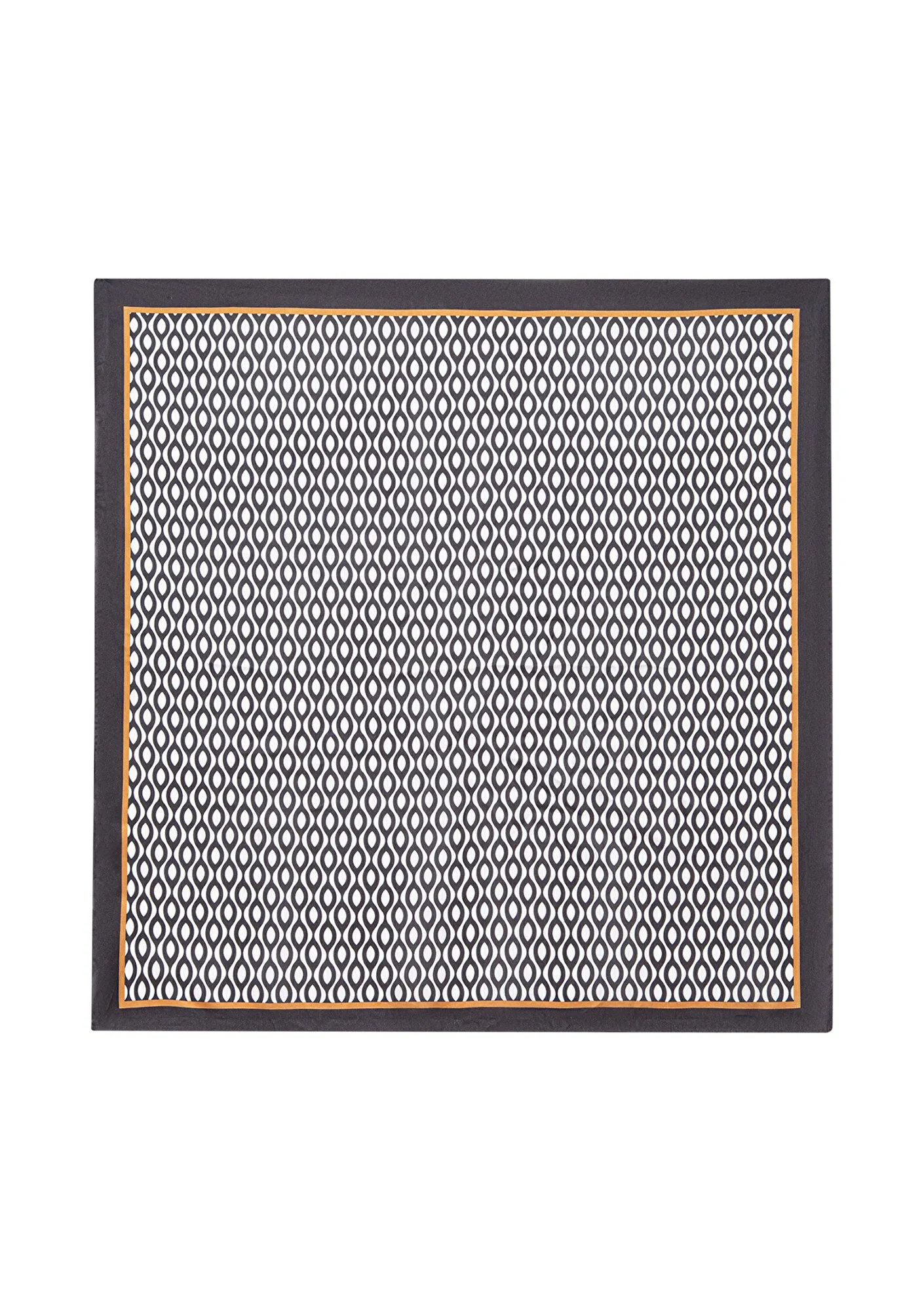 Printed Black Bandana