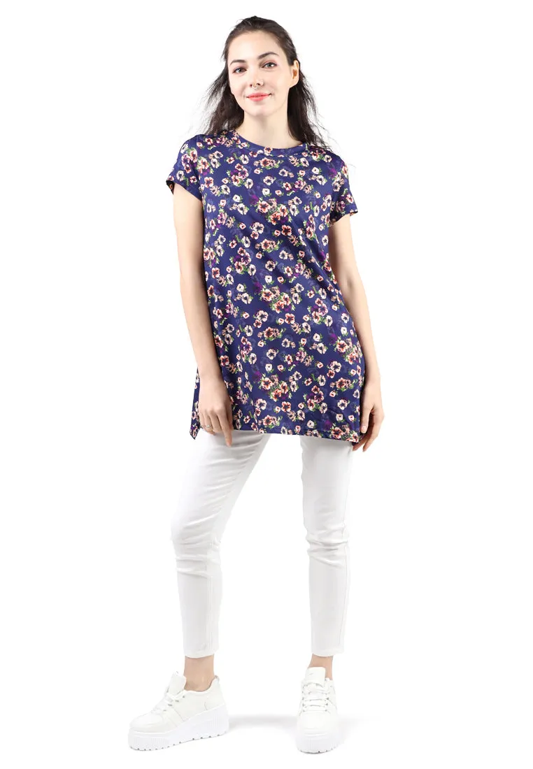 printed tunic top