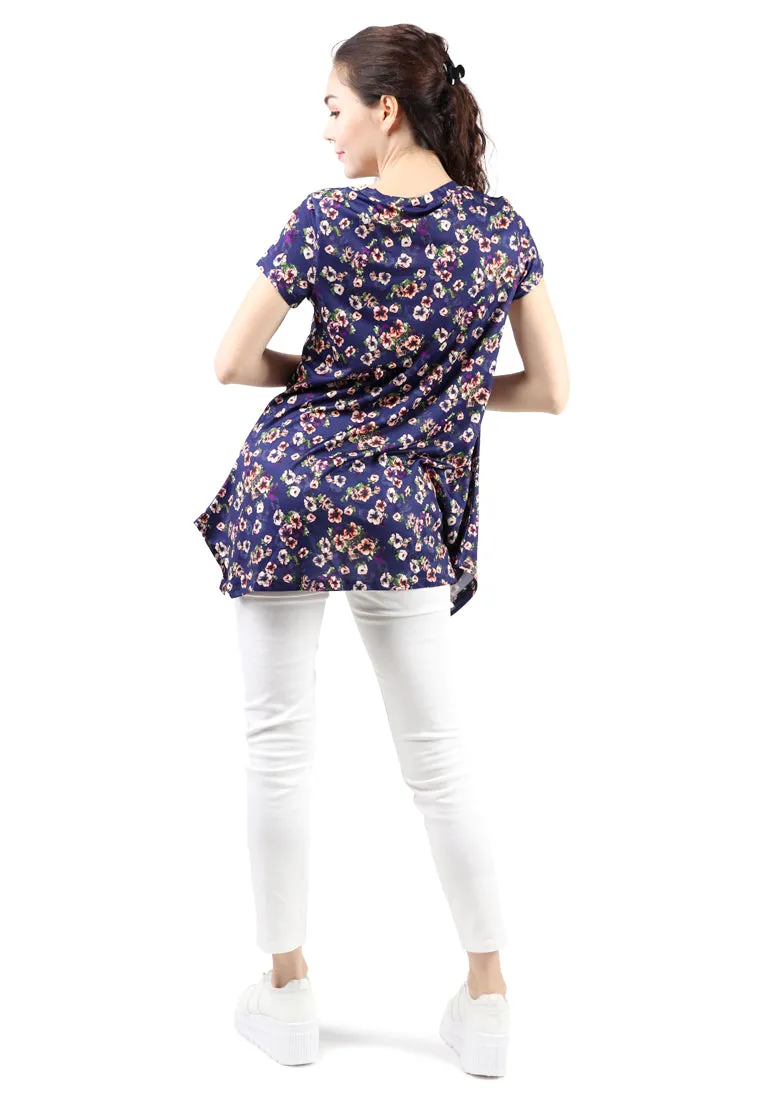 printed tunic top