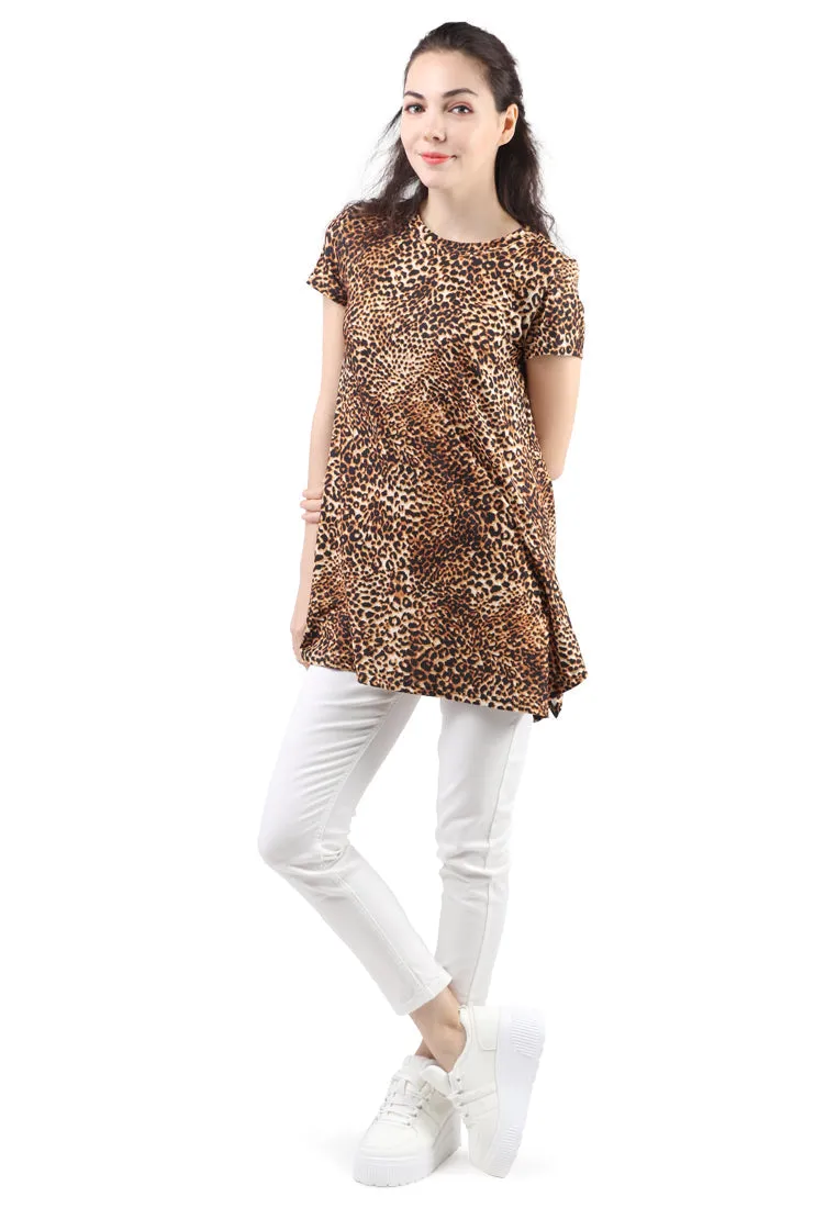 printed tunic top