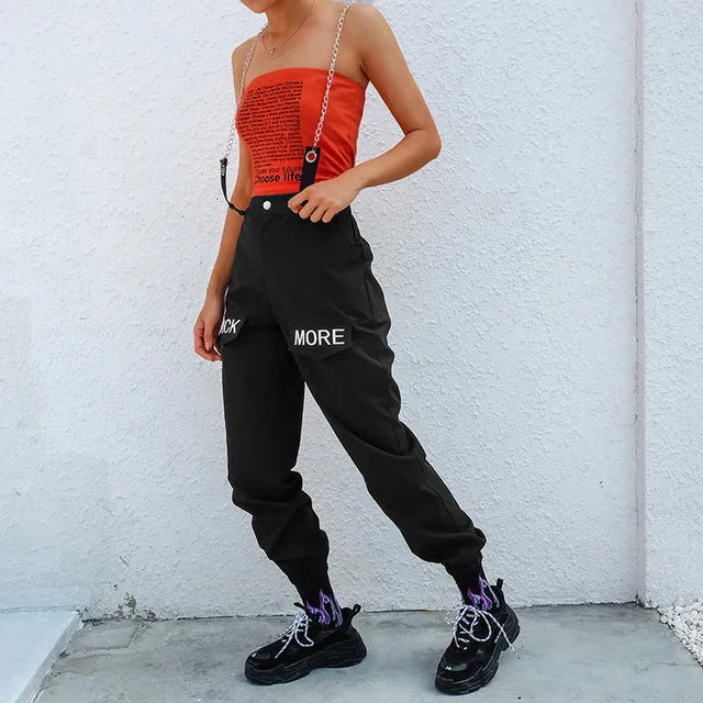[@prymrr] "ROCK MORE CHAIN ACCESSORIES" SLING TROUSERS K031503REVIEW