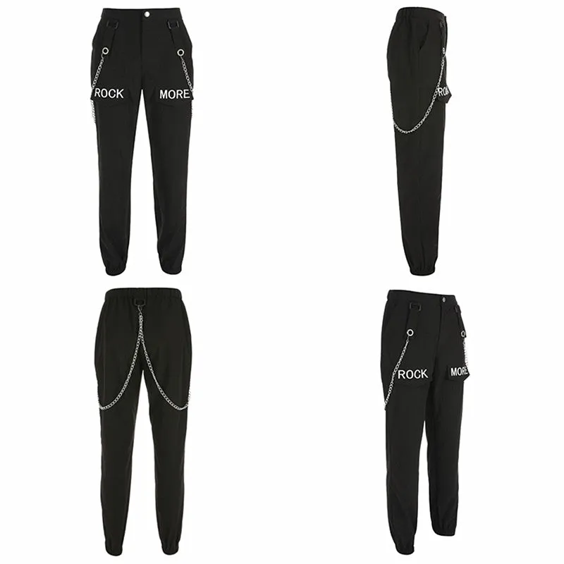 [@prymrr] "ROCK MORE CHAIN ACCESSORIES" SLING TROUSERS K031503REVIEW