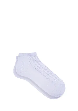 Purple Ankle Socks