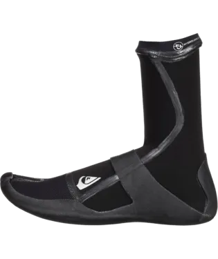 Quiksilver Highline 3mm Lite Split Toe Boot BLACK
