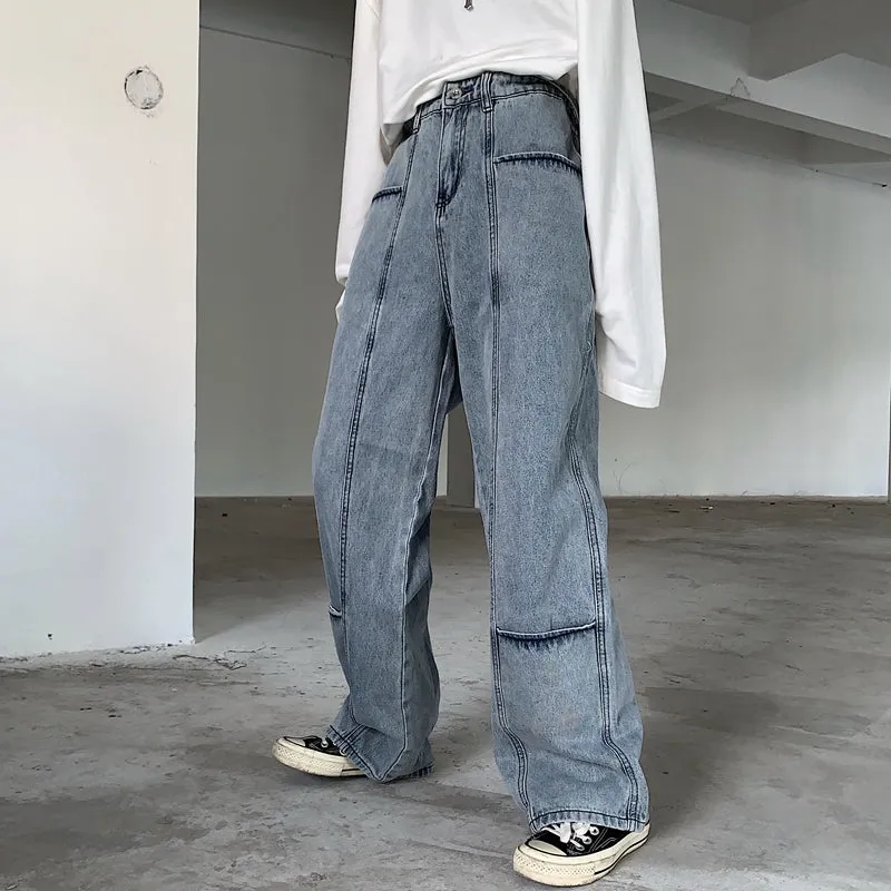 "RETRO STRAIGHT" JEANS D052605