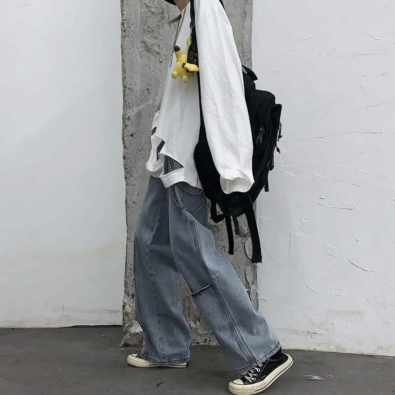 "RETRO STRAIGHT" JEANS D052605