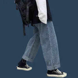 "RETRO WASHED" JEANS D052604