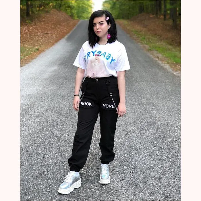 "ROCK MORE CHAIN ACCESSORIES" TROUSERS K031503