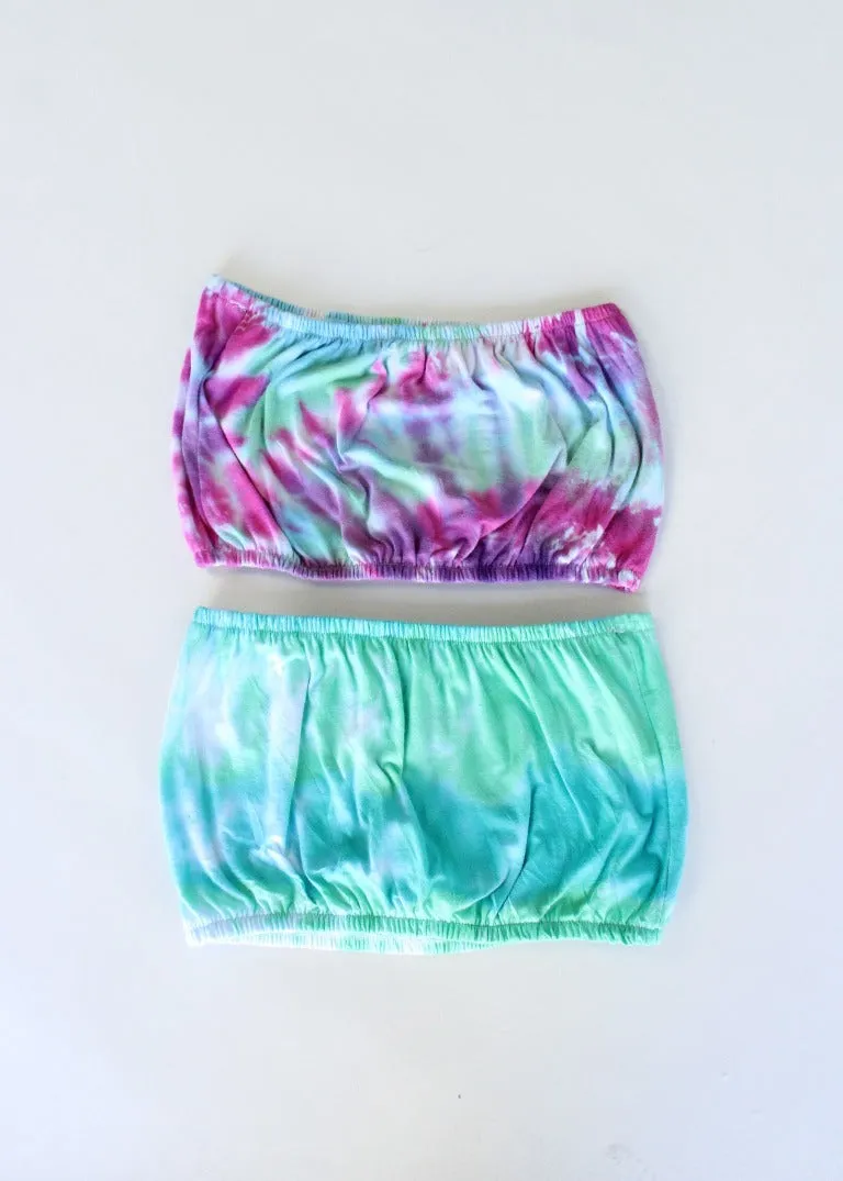 RCYCLD Tie Dye Tube Top