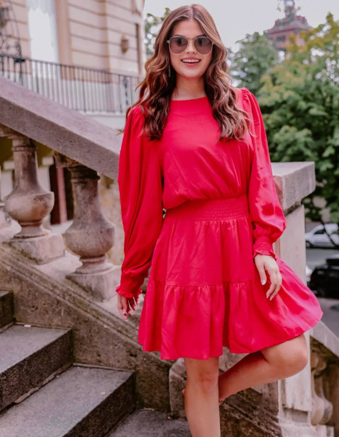 Red Party Dress