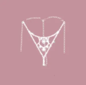 Rhinestone Chest / Waist / Panties  Chain accessories  KF90066