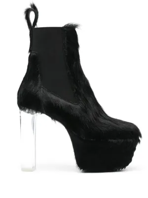 Rick Owens Lido Minimal Grill Beatle 130mm boots