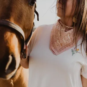 Running Horses Bandana