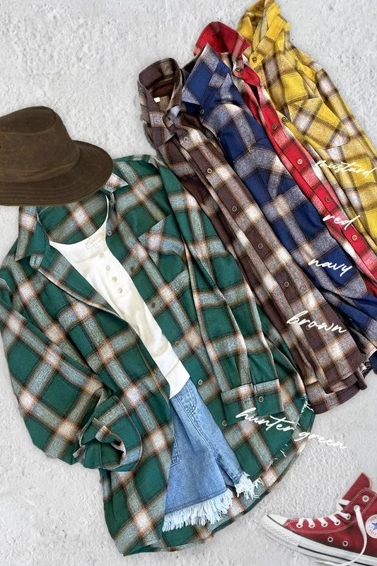 Shania Plaid Shirt