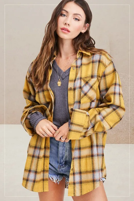 Shania Plaid Shirt