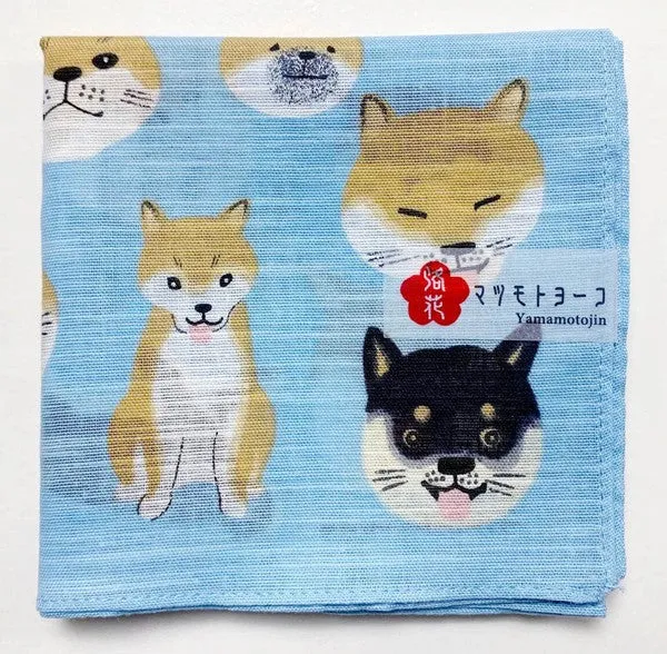 Shiba Inu Dog Bandana by Yoko Matsumoto