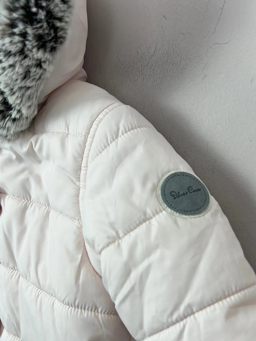 Silver Cross Girls Classic Quilt Pramsuit- Pink Newborn