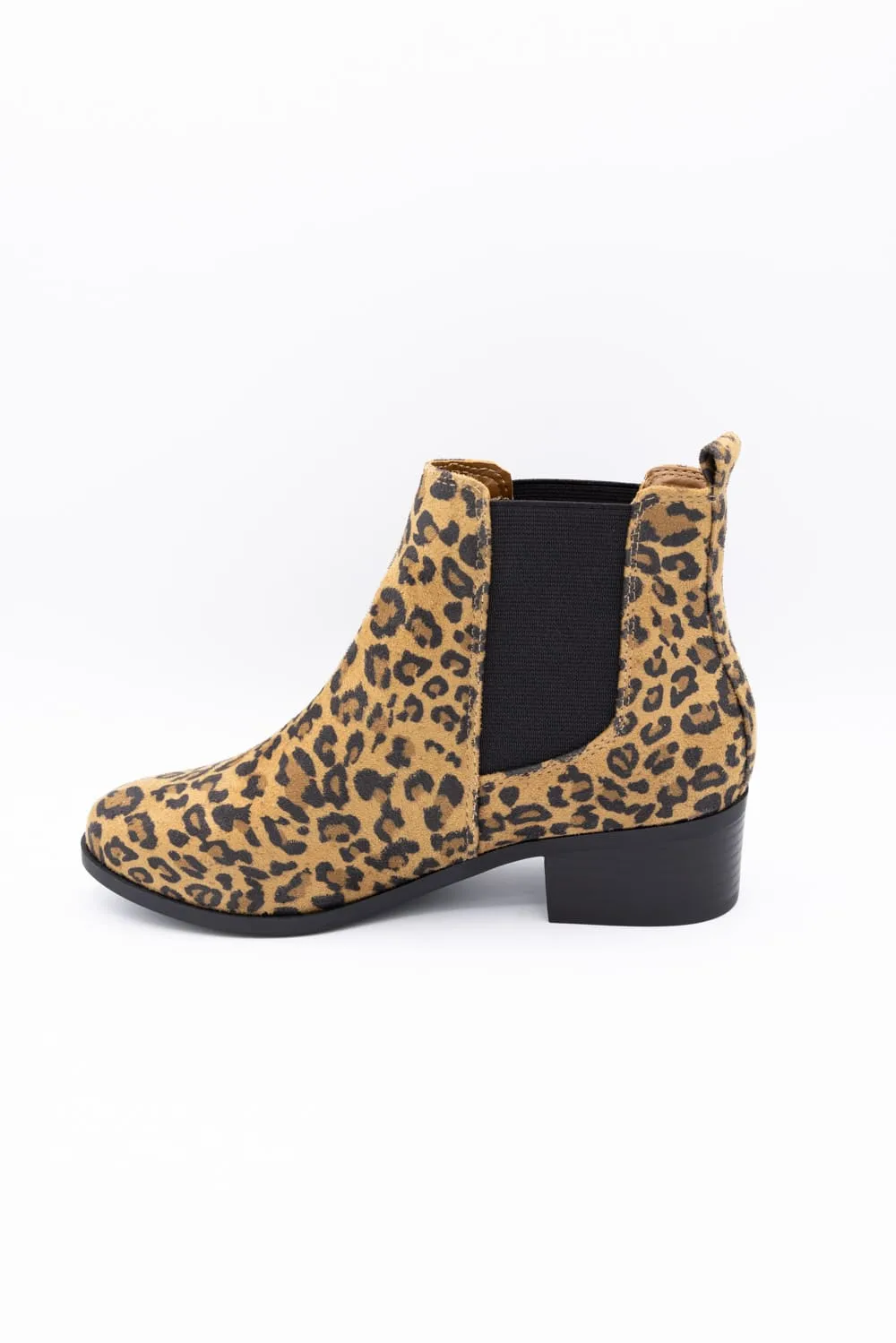 Soda Teapot Booties for Women in Leopard | TEAPOT-S LEOPARD
