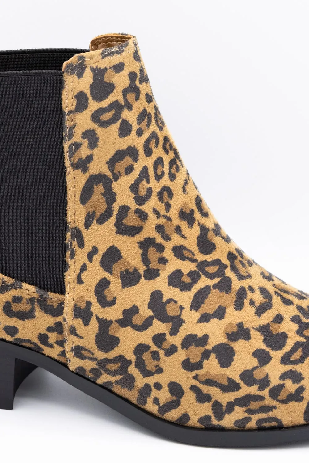 Soda Teapot Booties for Women in Leopard | TEAPOT-S LEOPARD