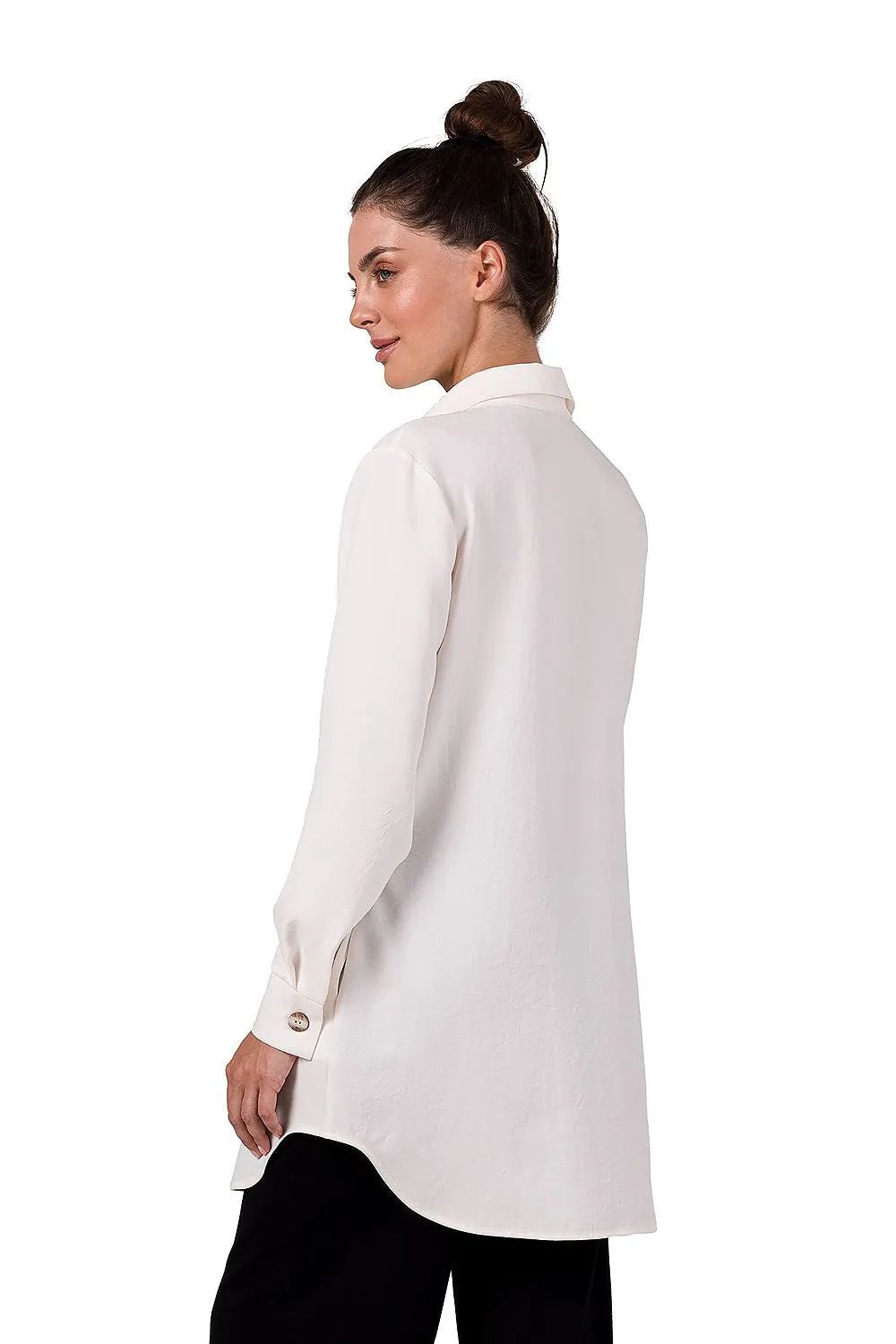 Sophisticated Pleated Tunic Top