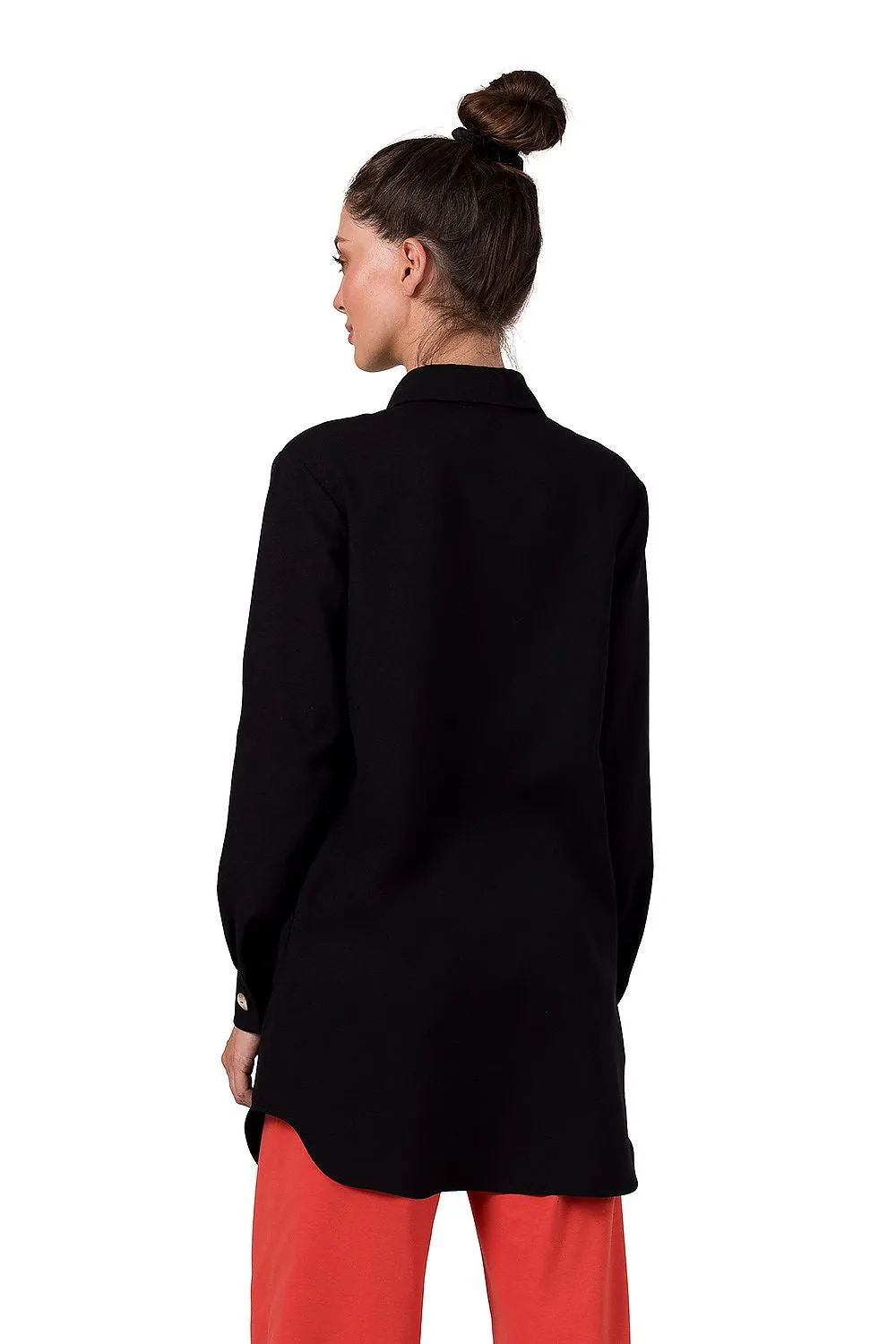 Sophisticated Pleated Tunic Top