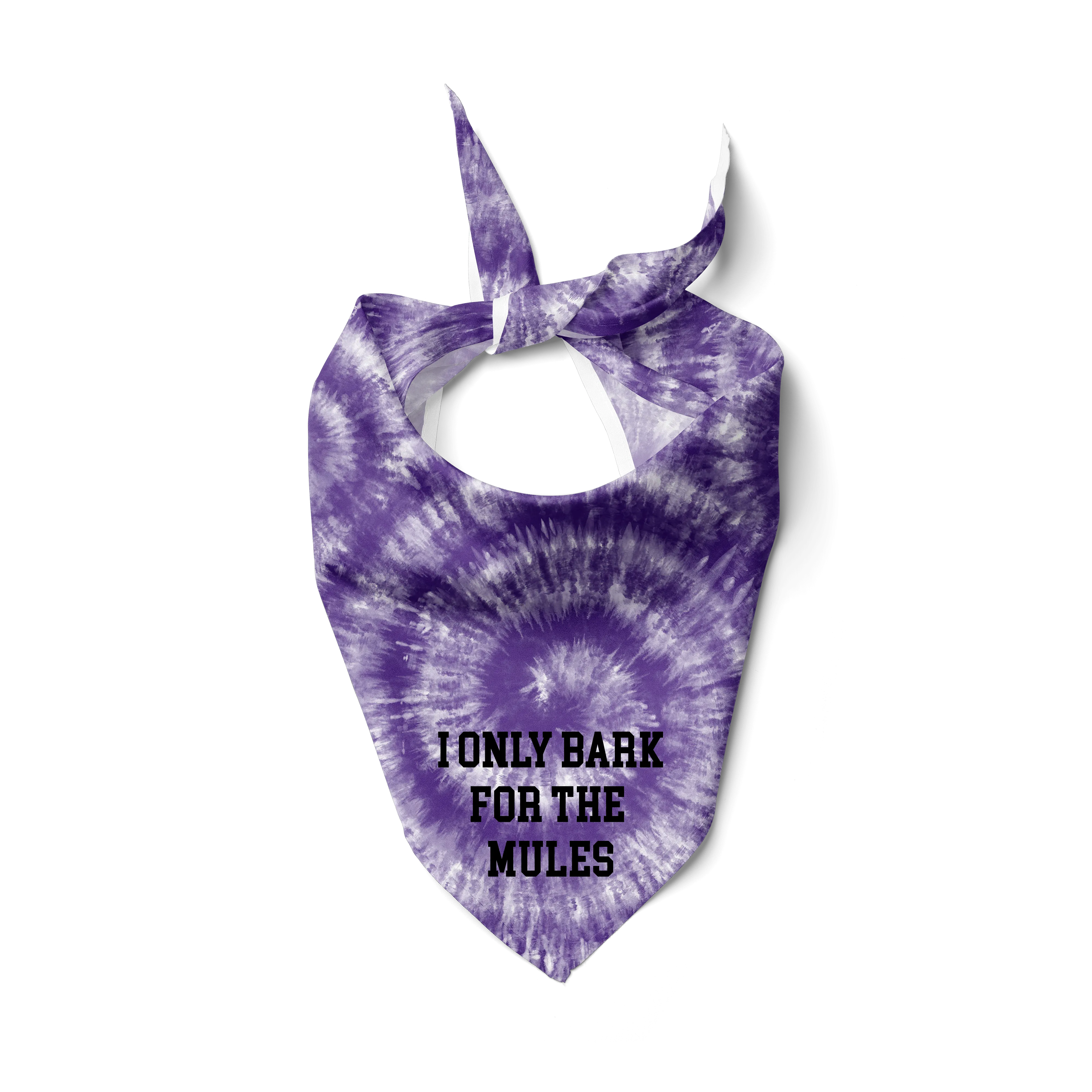 Spirit Wear - I Only Bark for TEAM Bandana