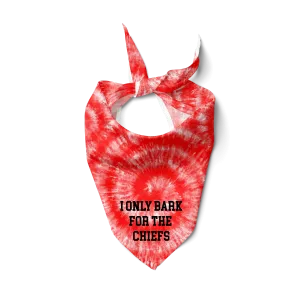 Spirit Wear - I Only Bark for TEAM Bandana