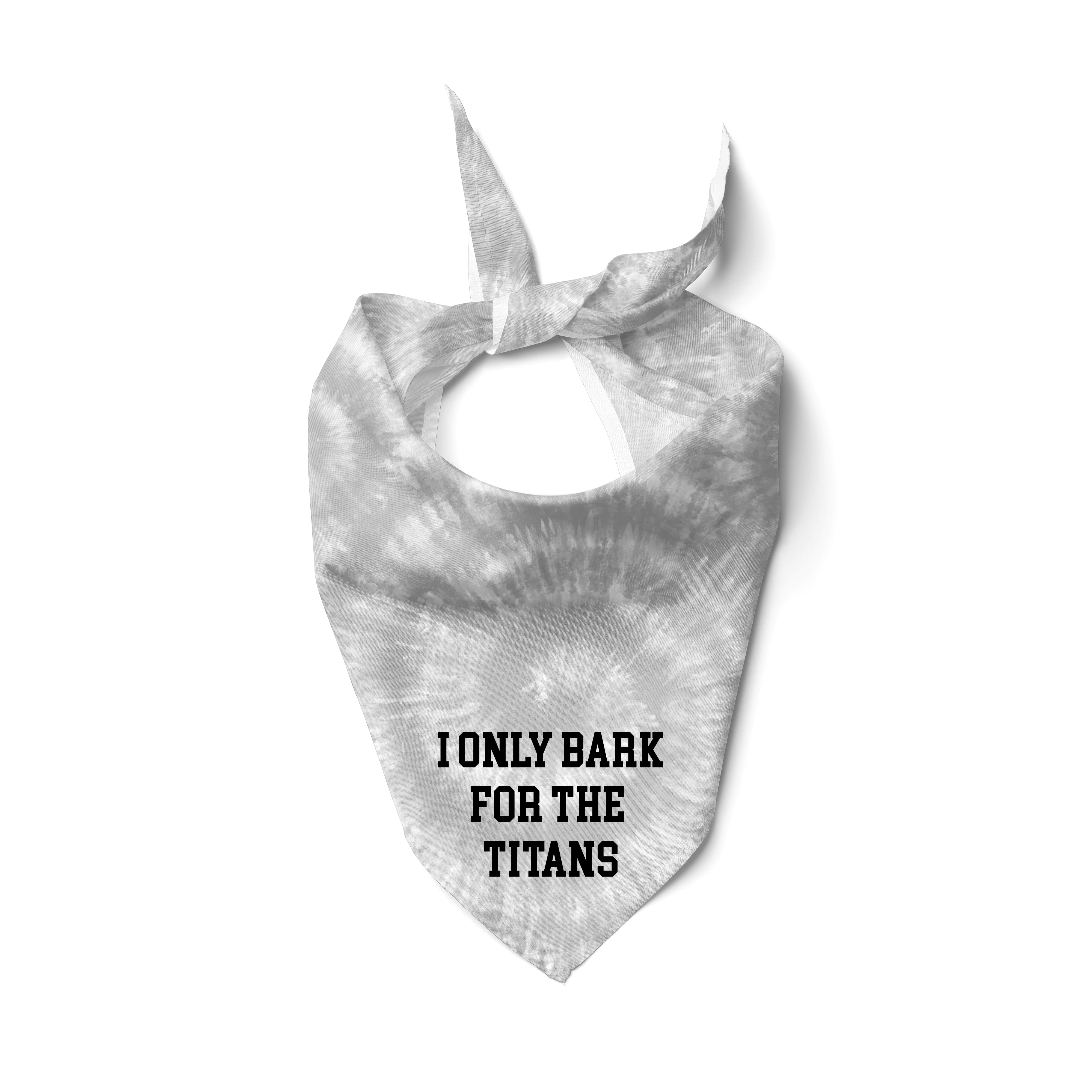 Spirit Wear - I Only Bark for TEAM Bandana