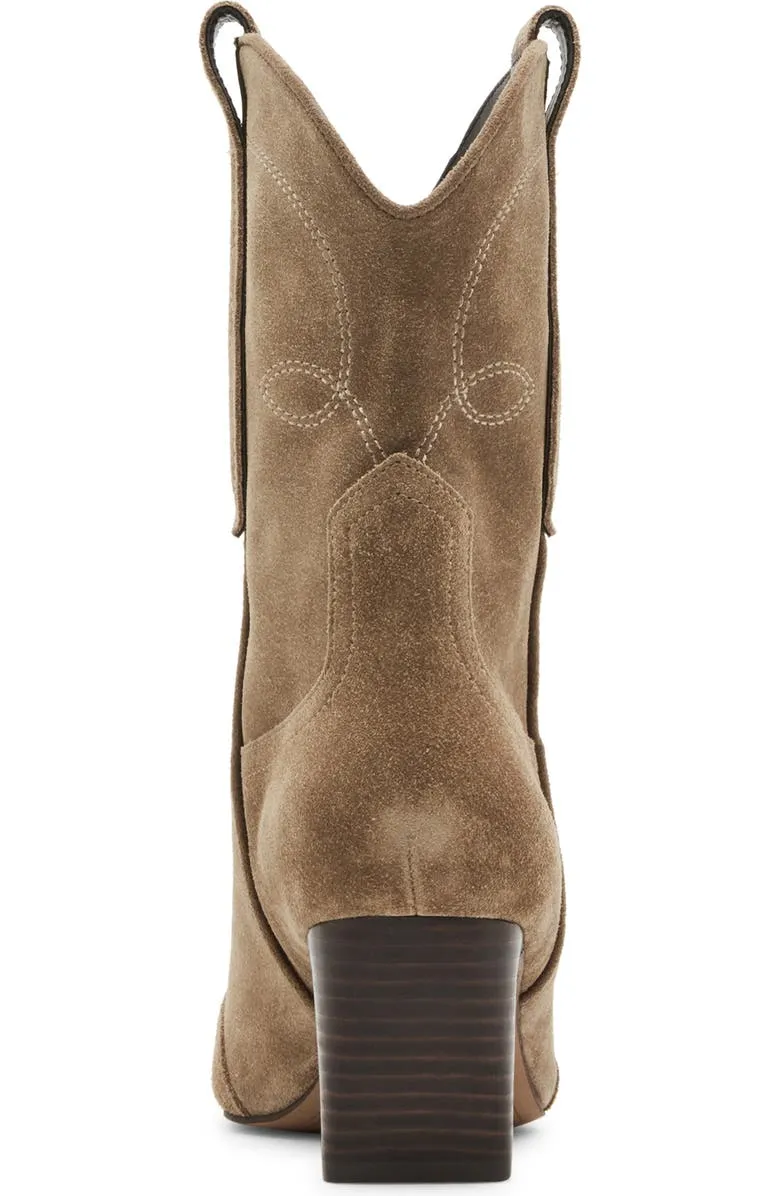 Steve Madden Josefine Suede Western Booties