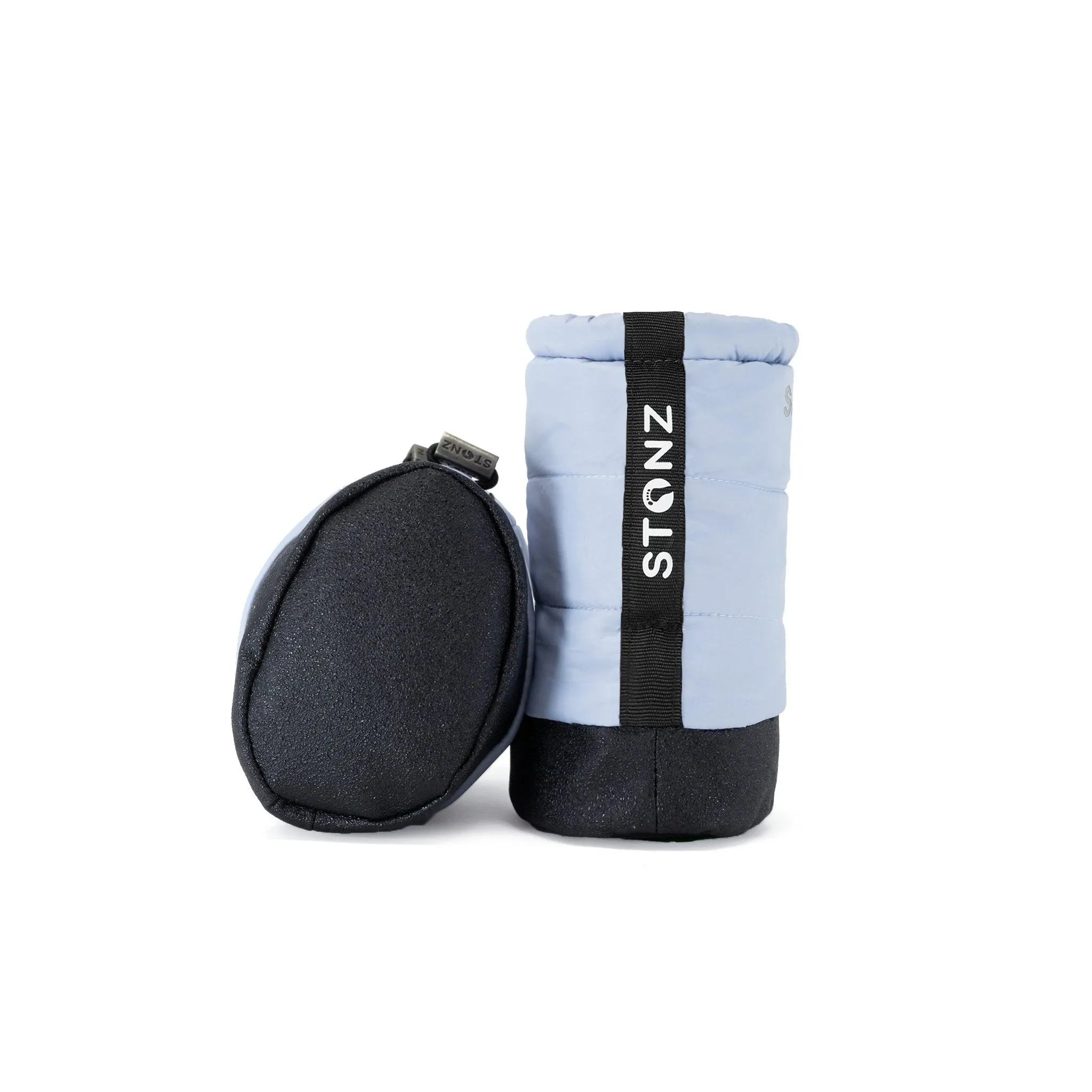 Stonz - Baby Puffer Booties - Haze Blue