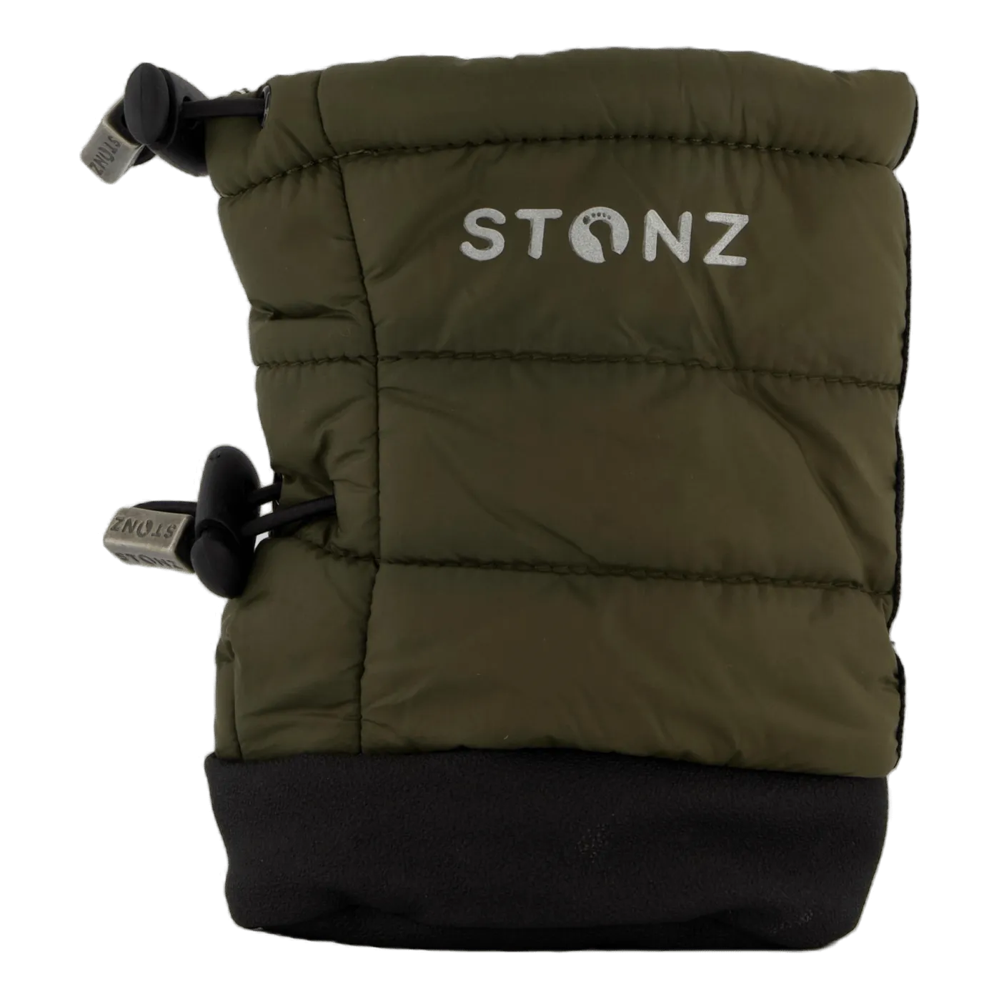 Stonz Toddler Puffer Booties Green